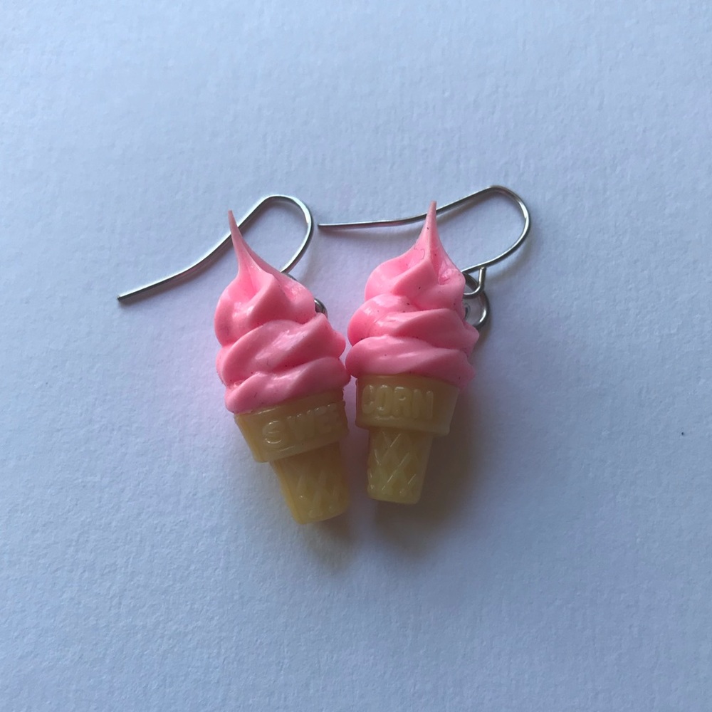 Ice cream earrings